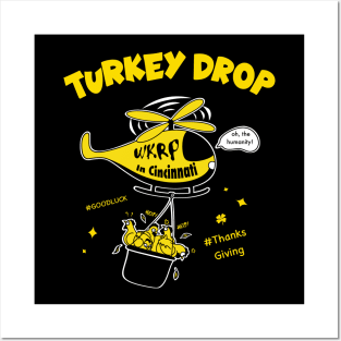 WKRP Turkey Drop Posters and Art